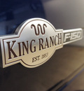 ford f 150 2009 dk  blue king ranch flex fuel 8 cylinders 2 wheel drive automatic 75219