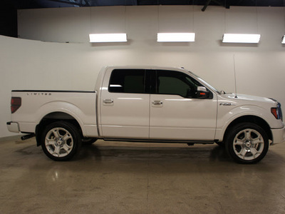 ford f 150 2011 white lariat limited gasoline 8 cylinders 4 wheel drive automatic 75219