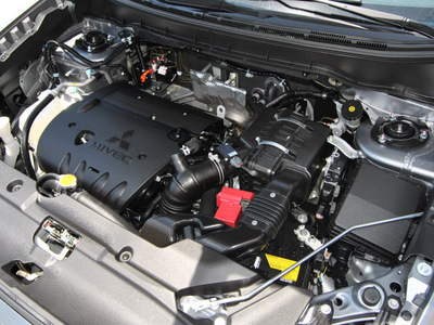 mitsubishi outlander sport 2012 lt  gray se gasoline 4 cylinders front wheel drive automatic 75062