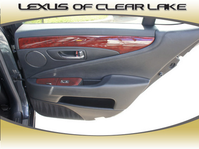 lexus ls 460 2007 black sedan gasoline 8 cylinders rear wheel drive automatic 77546