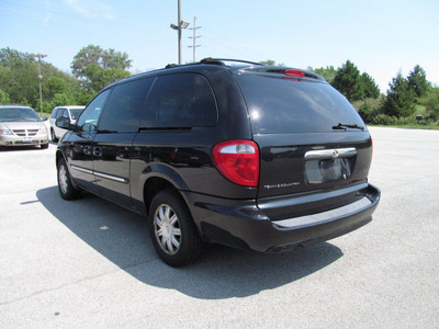 chrysler town and country 2007 black van touring gasoline 6 cylinders front wheel drive automatic 45840