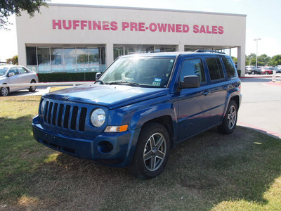 jeep patriot 2010 blue suv sport gasoline 4 cylinders front wheel drive automatic 75067