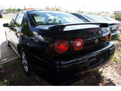 chevrolet impala 2004 black sedan ls gasoline 6 cylinders front wheel drive automatic 78748