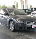 nissan maxima 2009 dk  gray sedan 3 5 s gasoline 6 cylinders front wheel drive shiftable automatic 77477
