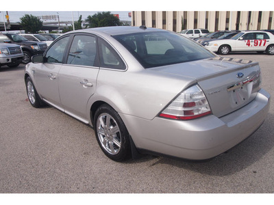 ford taurus 2008 lt  gray sedan limited gasoline 6 cylinders front wheel drive automatic 77074