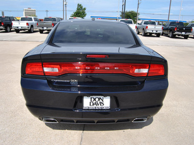 dodge charger 2012 blue sedan se gasoline 6 cylinders rear wheel drive automatic 76011