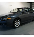 acura tsx 2008 gray sedan tsx gasoline 4 cylinders front wheel drive shiftable automatic 77471