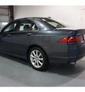 acura tsx 2008 gray sedan tsx gasoline 4 cylinders front wheel drive shiftable automatic 77471