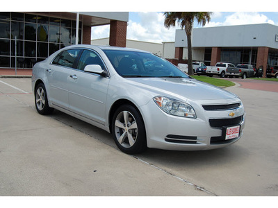 chevrolet malibu 2012 silver sedan lt flex fuel 4 cylinders front wheel drive automatic with overdrive 77642