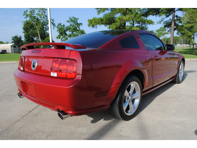 ford mustang 2009 dk  red coupe gt gasoline 8 cylinders rear wheel drive standard 77539