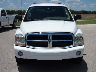 dodge durango 2005 white suv limited gasoline 8 cylinders rear wheel drive automatic 78009