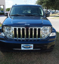 jeep liberty 2008 blue suv limited gasoline 6 cylinders 4 wheel drive automatic 75067