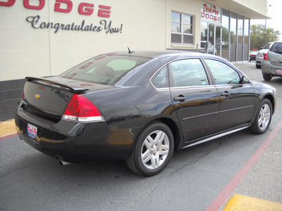 chevrolet impala 2012 black sedan lt flex fuel 6 cylinders front wheel drive automatic 79925