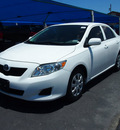 toyota corolla 2010 white sedan le gasoline 4 cylinders front wheel drive automatic 76234