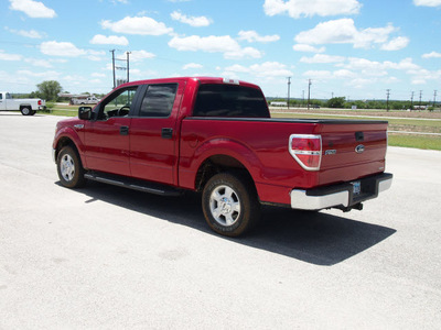 ford f 150 2011 red xlt flex fuel 6 cylinders 2 wheel drive automatic 78009