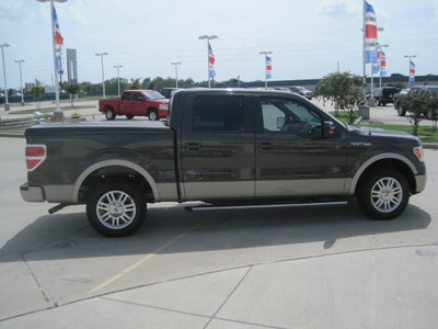 ford f 150 2009 brown with adobe styleside flex fuel 8 cylinders 2 wheel drive automatic 77578