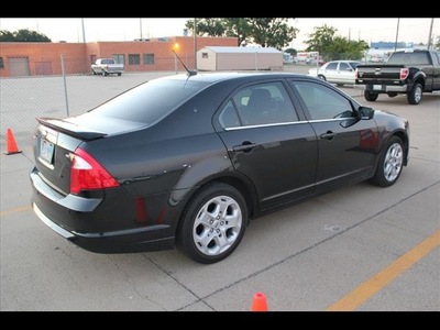 ford fusion 2010 black sedan se gasoline 4 cylinders front wheel drive automatic 75041