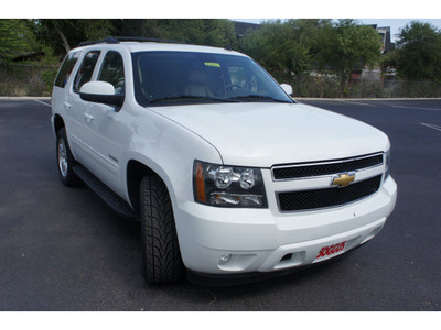 chevrolet tahoe 2011 white suv lt flex fuel 8 cylinders 2 wheel drive automatic 78501