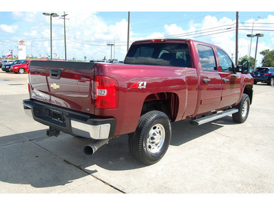 chevrolet silverado 2500hd 2008 dk  red lt1 diesel 8 cylinders 4 wheel drive automatic with overdrive 77627