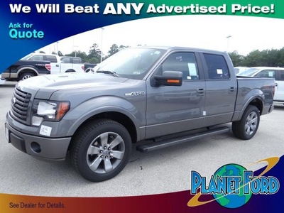 ford f 150 2012 gray fx2 flex fuel 8 cylinders 2 wheel drive shiftable automatic 77388
