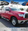 toyota tundra 2010 red db 2wd v8 4 6 grd gasoline 8 cylinders 2 wheel drive automatic 34788