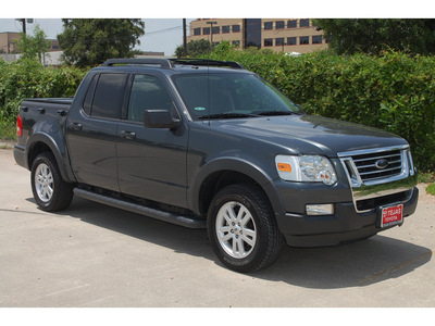 ford explorer sport trac 2010 gray suv xlt gasoline 6 cylinders 2 wheel drive automatic with overdrive 77338