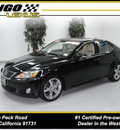 lexus is 250 2010 black sedan gasoline 6 cylinders rear wheel drive automatic 91731