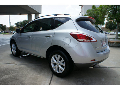nissan murano 2012 silver suv sv gasoline 6 cylinders front wheel drive automatic 77477