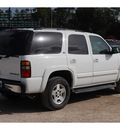 chevrolet tahoe 2005 white suv lt gasoline 8 cylinders rear wheel drive automatic with overdrive 77575