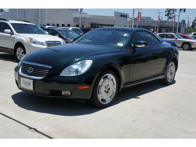 lexus sc 430 2005 green gasoline 8 cylinders rear wheel drive 5 speed automatic 77090