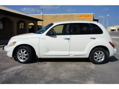 chrysler pt cruiser 2003 white wagon touring edition gasoline 4 cylinders front wheel drive automatic 78654