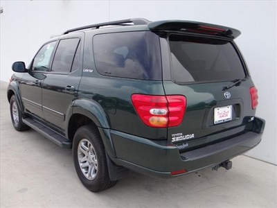 toyota sequoia 2003 green suv limited 8 cylinders automatic 78577