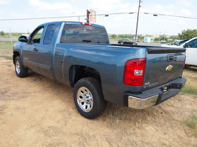 chevrolet silverado 1500 2013 blue pickup truck ls flex fuel 8 cylinders 2 wheel drive automatic 78064