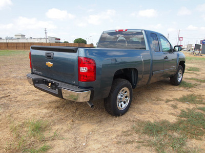 chevrolet silverado 1500 2013 blue pickup truck ls flex fuel 8 cylinders 2 wheel drive automatic 78064