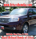 honda pilot 2012 dk  red suv ex gasoline 6 cylinders front wheel drive automatic 75034