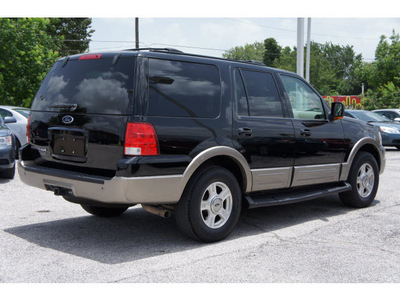 ford expedition 2003 black suv eddie bauer gasoline 8 cylinders sohc rear wheel drive automatic 77037