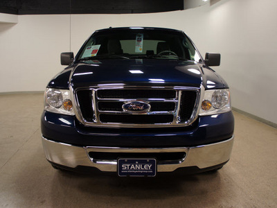 ford f 150 2008 dk  blue xlt gasoline 8 cylinders 2 wheel drive automatic 75219