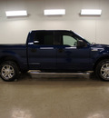 ford f 150 2008 dk  blue xlt gasoline 8 cylinders 2 wheel drive automatic 75219