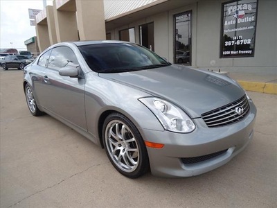 infiniti g35 2006 diamond graphite metallic coupe 6mt gasoline 6 cylinders rear wheel drive 6 speed manual 76108