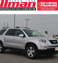 gmc acadia 2011 silver suv slt 1 gasoline 6 cylinders front wheel drive 6 speed automatic 78586
