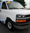 chevrolet express 2012 white van lt 3500 flex fuel 8 cylinders rear wheel drive automatic 60007