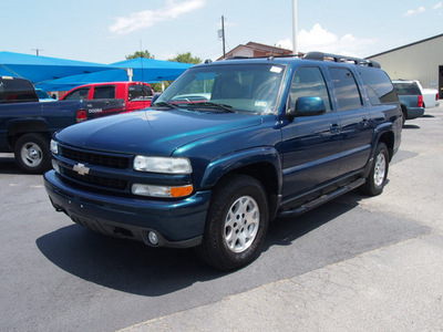 chevrolet suburban 1500 2005 dk  blue suv z71 flex fuel 8 cylinders rear wheel drive automatic 76234