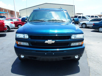 chevrolet suburban 1500 2005 dk  blue suv z71 flex fuel 8 cylinders rear wheel drive automatic 76234