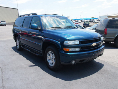 chevrolet suburban 1500 2005 dk  blue suv z71 flex fuel 8 cylinders rear wheel drive automatic 76234