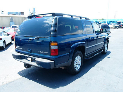 chevrolet suburban 1500 2005 dk  blue suv z71 flex fuel 8 cylinders rear wheel drive automatic 76234