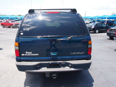 chevrolet suburban 1500 2005 dk  blue suv z71 flex fuel 8 cylinders rear wheel drive automatic 76234