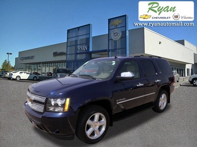chevrolet tahoe 2009 dk  blue suv ltz flex fuel 8 cylinders 4 wheel drive automatic with overdrive 55313