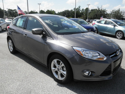 ford focus 2012 gray hatchback se flex fuel 4 cylinders front wheel drive automatic 32783