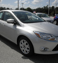 ford focus 2012 silver hatchback se flex fuel 4 cylinders front wheel drive automatic 32783