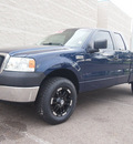 ford f 150 2007 blue flex fuel 8 cylinders 4 wheel drive automatic 80504